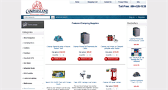 Desktop Screenshot of campersland.com